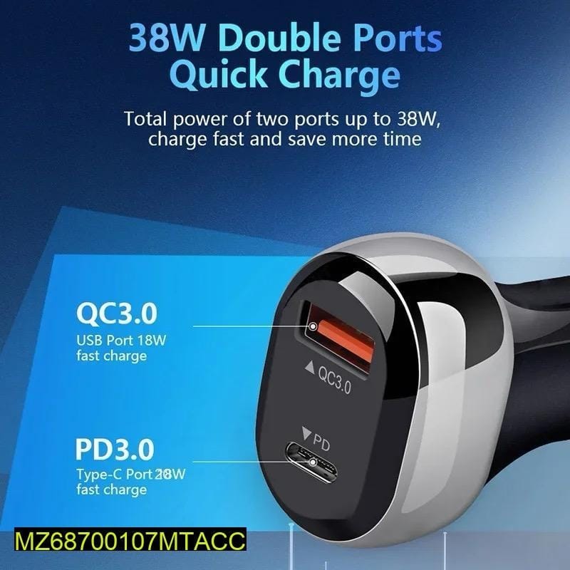 Quick Car Charging Adapter