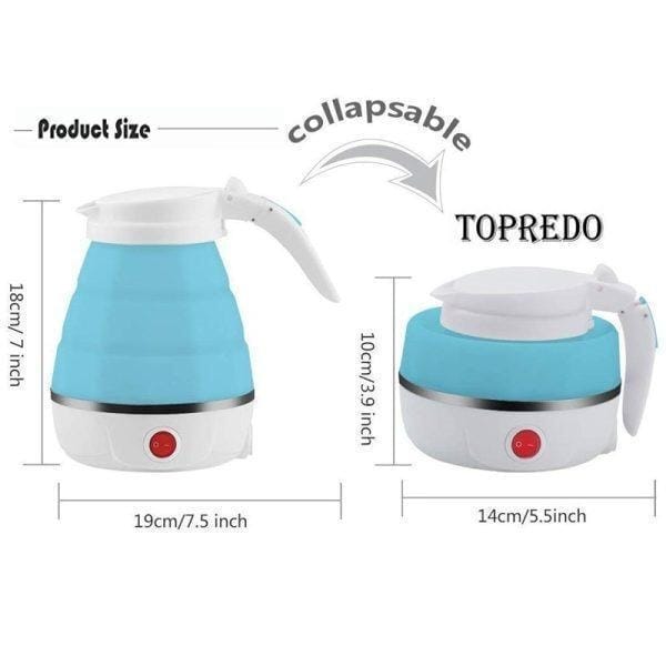 Portable Electric Kettle - 600ml Capacity, Perfect For On-The-Go