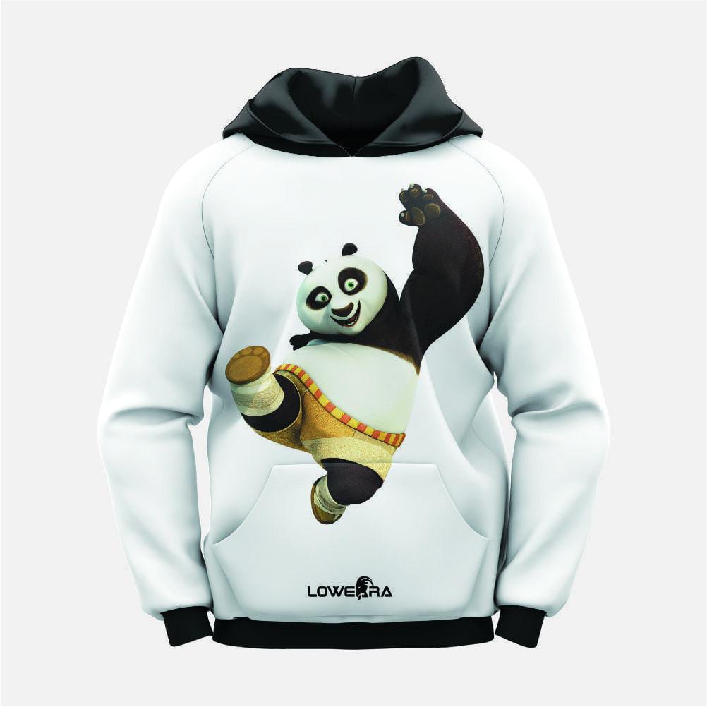 Boys' Printed Polyester Hoodie