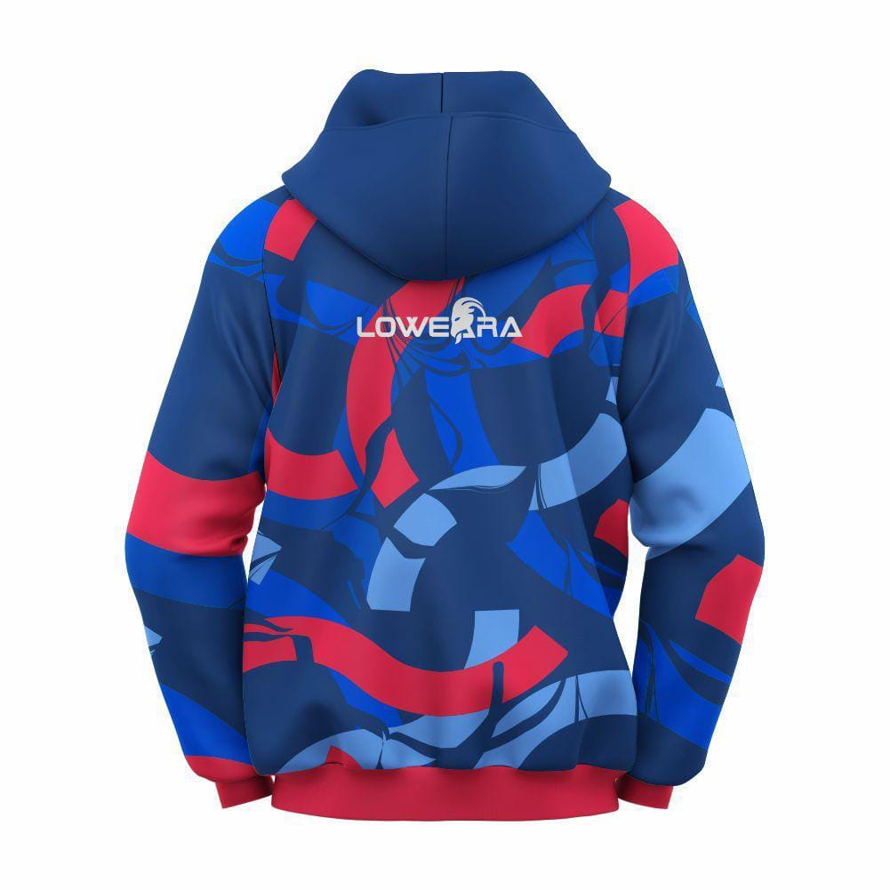 Unisex Printed Fleece Hoodie