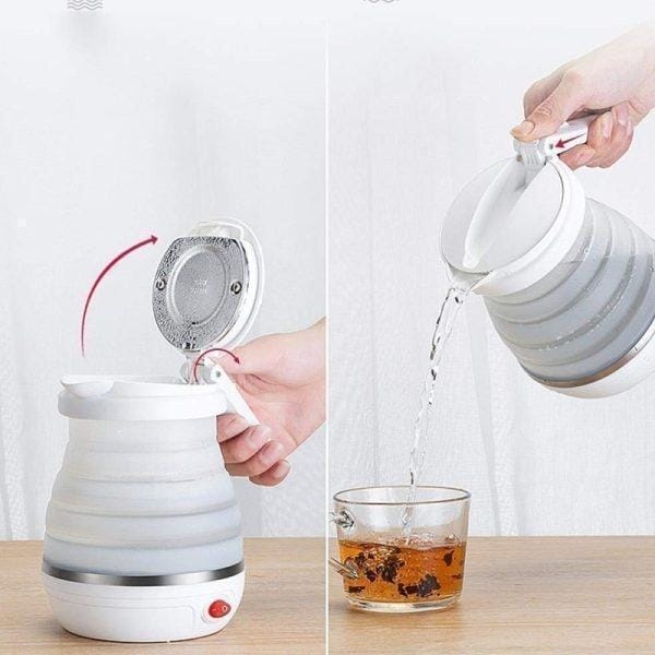 Portable Electric Kettle - 600ml Capacity, Perfect For On-The-Go