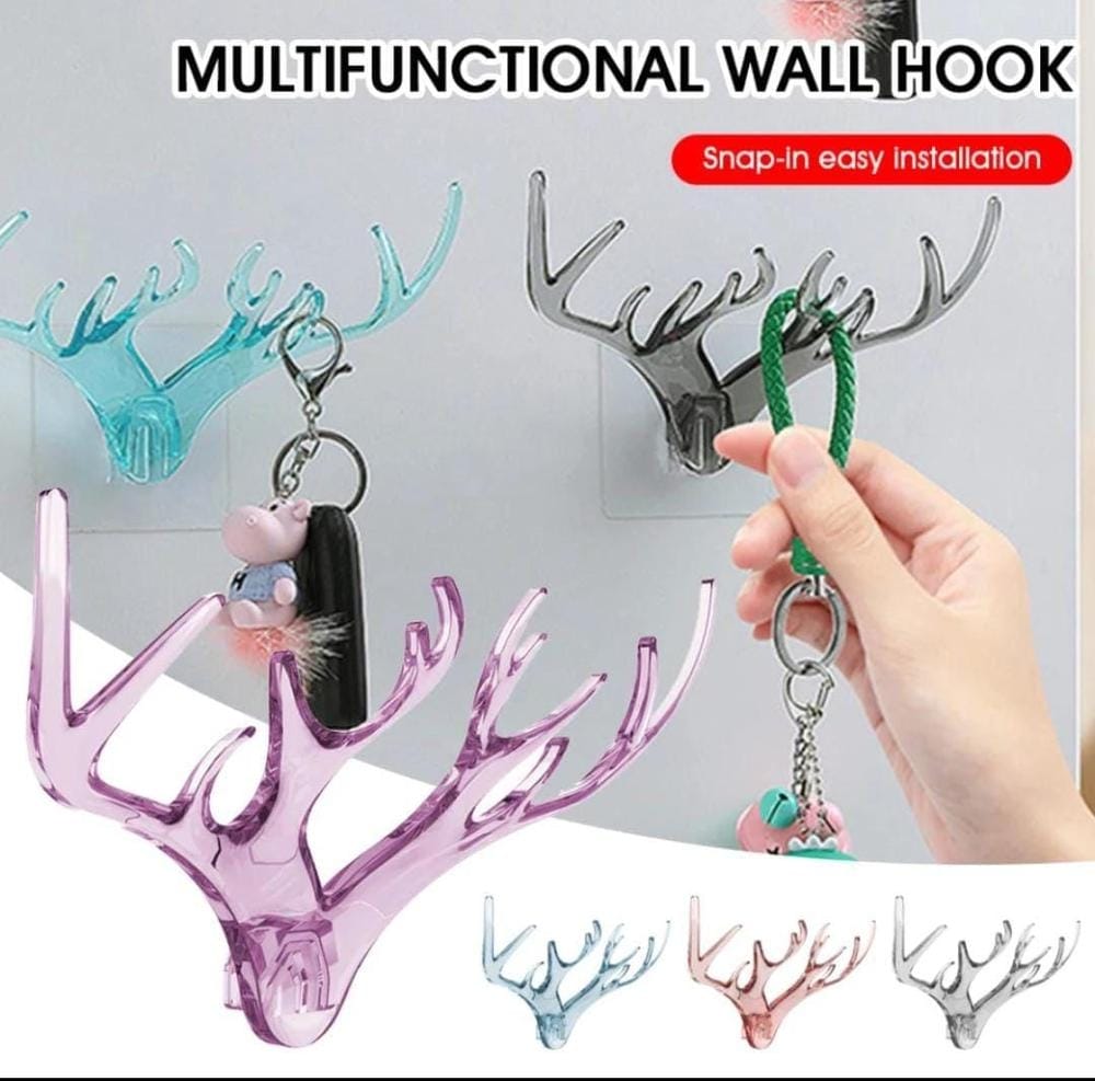 Deer Wall Hanging Hooks